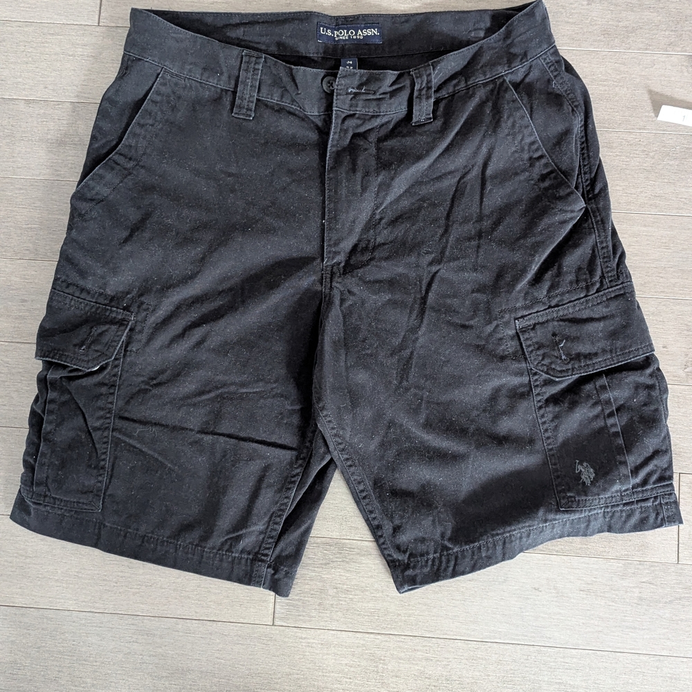 U.S. Polo Assn. Men's Navy Cargo Shorts